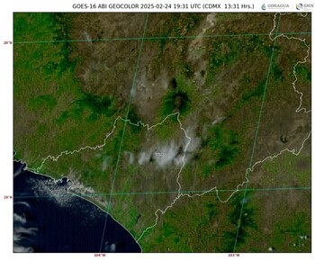 Imagen 2: GOES 16 ABI