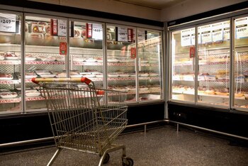 Los supermercados registraron una caída