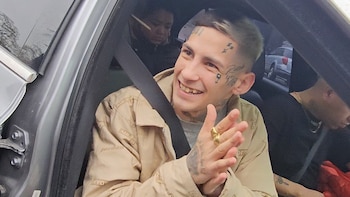 L-Gante luego de realizar el