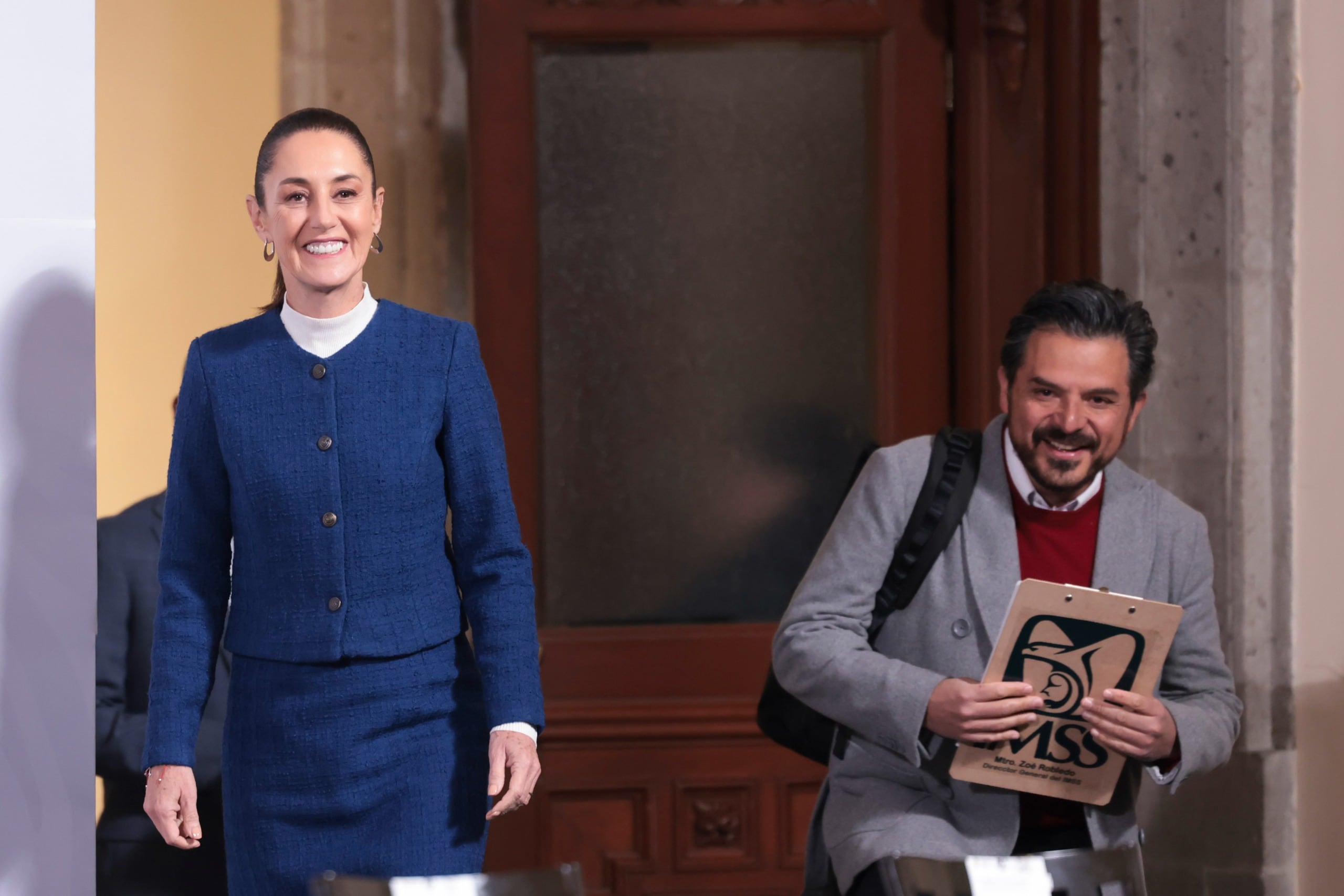 “No está en duda la permanencia de Zoé”: Sheinbaum fija postura ante protestas de trabajadores del IMSS