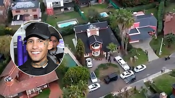 Una toma aérea de la