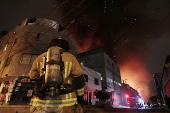 Incendio en San Juan de