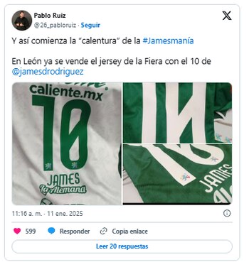 El periodista Pablo Ruiz informó