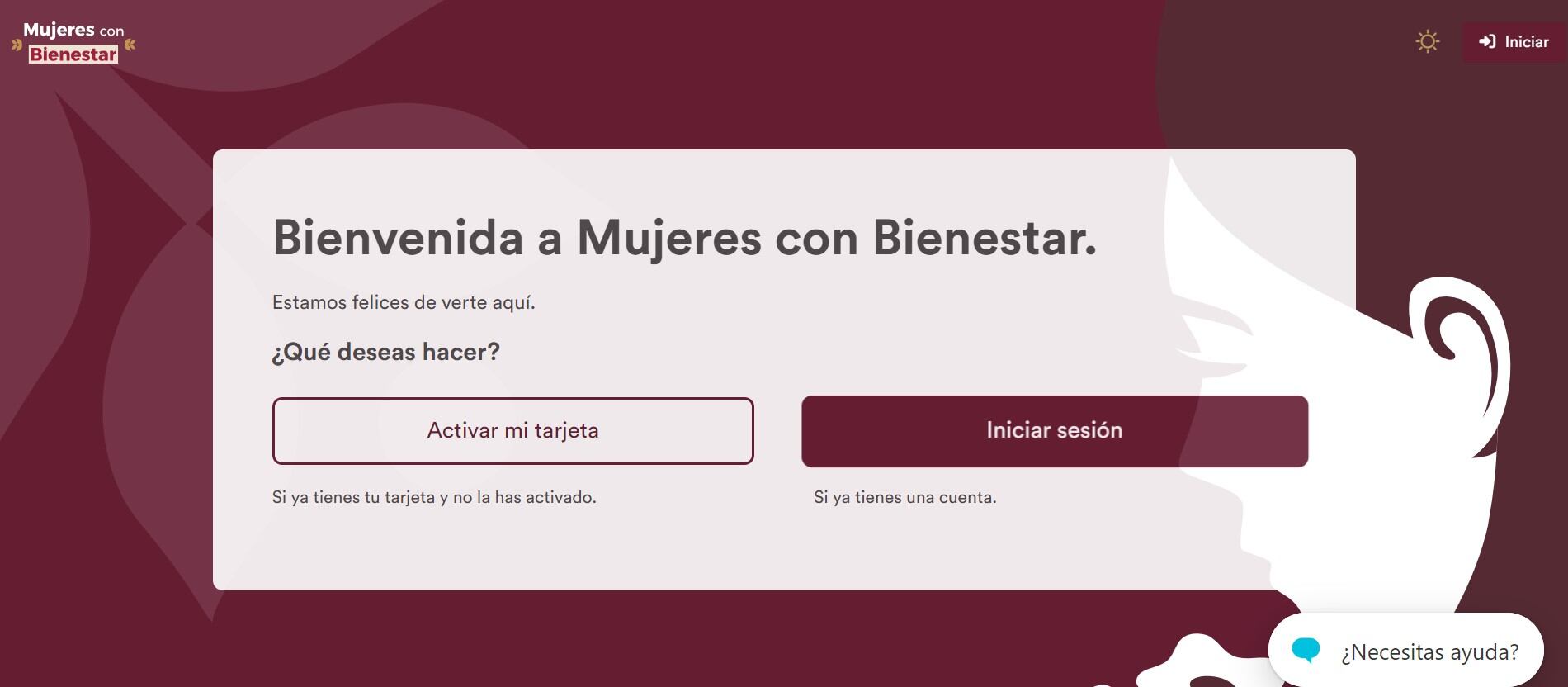 Mujeres con Bienestar consulta de movimientos - México 9 de febrero