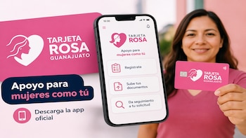 Tarjeta Rosa 2026: así puedes instalar la aplicación oficial y solicitar el apoyo