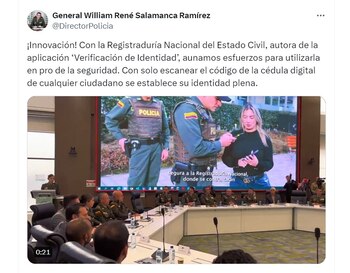 El director de la Policía