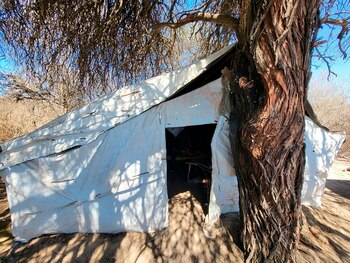 Los trabajadores vivían en en