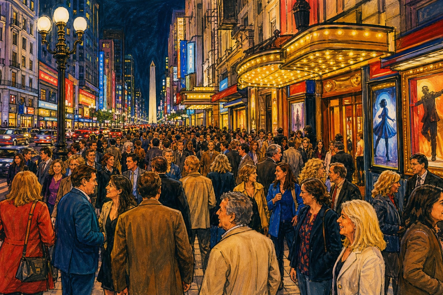 Avenida Corrientes (Imagen Ilustrativa Infobae)
