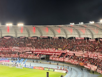 América de Cali enfrentó al Deportivo Independiente Medellín con el regreso de la apertura total del estadio Pascual Guerrero - crédito Leonel Cerrudo