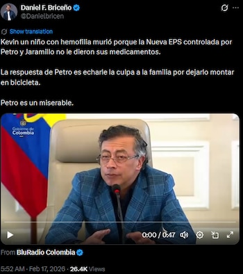 Críticas de Daniel Briceño a