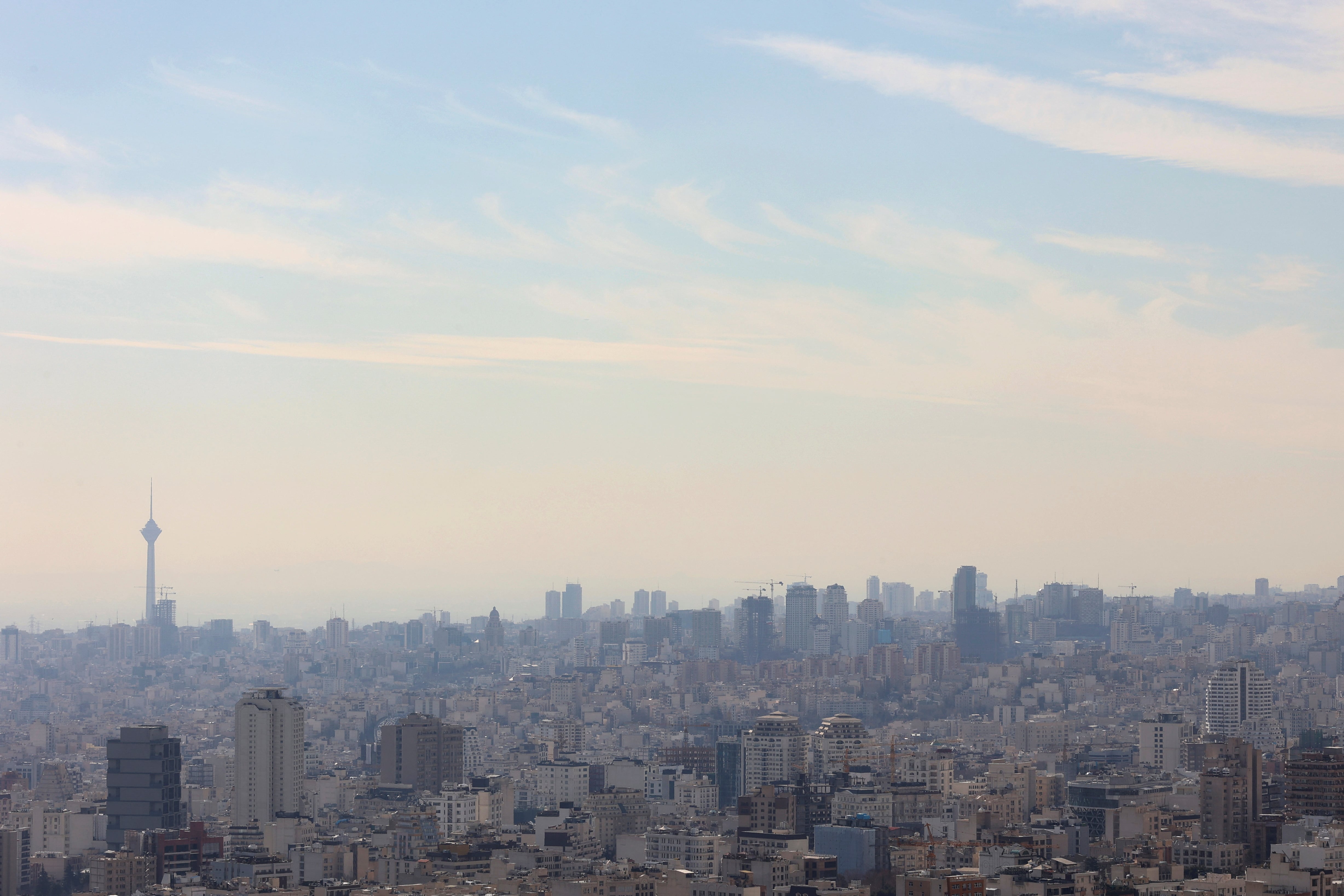 Vista general del horizonte de la ciudad de Teherán, Irán, el 4 de febrero de 2023
Majid Asgaripour/WANA (Agencia de Noticias de Asia Occidental) vía REUTERS