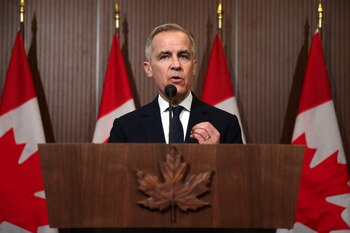 Carney informó que Canadá igualará