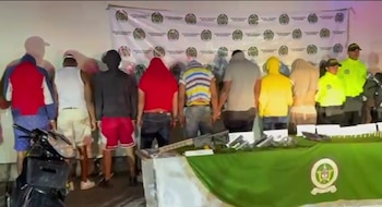 Ocho presuntos implicados en el