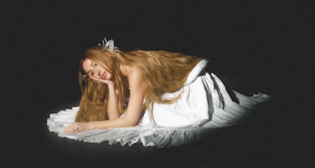 Belén Aguilera durante la promoción