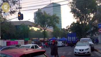 Ciere vial manifestación 20 de Noviembre CDMX