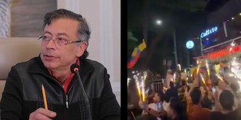La capital de Antioquia vivió una alborada a la medianoche del 6 de agosto de 2026 con fuegos artificiales para marcar el inicio de la llamada Patria Milagro - crédito Presidencia/@galloogp7/X