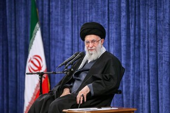 El líder supremo de Irán,