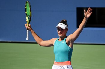 La tenista estadounidense Jennifer Brady