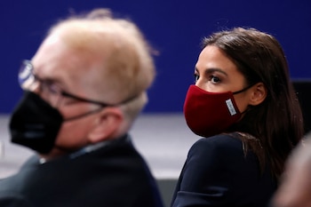 La congresista demócrata Alexandria Ocasio-Cortez