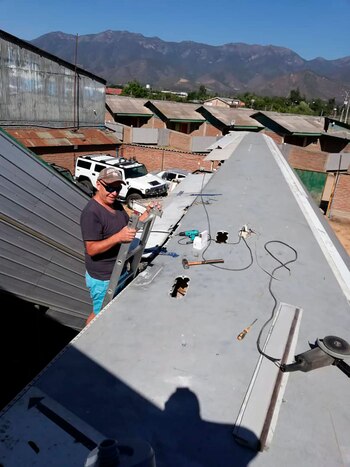 Juan Carlos Andrade, durante el