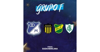 Millonarios compartirá grupo con Peñarol,