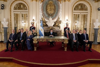 Javier Milei habla en cadena nacional por la causa Malvinas