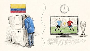 Esta es la mejor hora para ir a votar en la segunda vuelta de las elecciones presidenciales de Colombia y no perderse ningún partido del Mundial