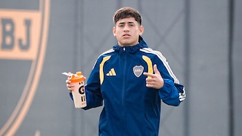 Preocupación en Boca Juniors por la lesión que sufrió Tomas Aranda en el entrenamiento