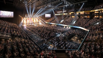 El moderno estadio cubierto ofrecerá