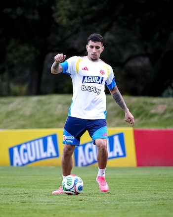 Gustavo Puerta es uno de los jugadores más jóvenes del plantel de la selección Colombia que disputará la Copa Mundial de la FIFA 2026 - crédito FCF
