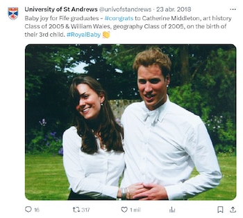 Los ahora príncipes de Gales