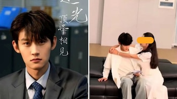 Millonaria china pagó por protagonizar su propia serie de TV y besar 60 veces a su actor favorito