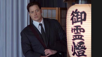 Brendan Fraser conquista corazones con