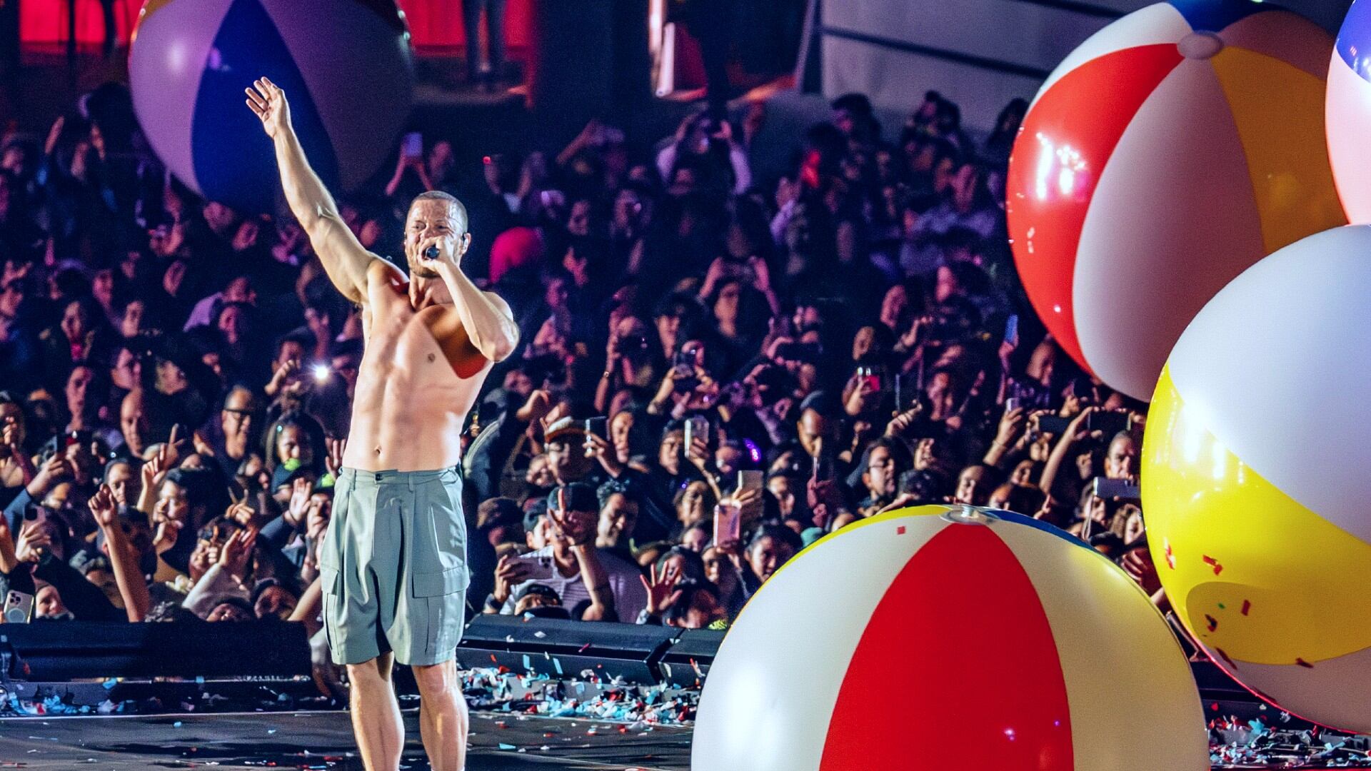 Imagine Dragons aterriza con fuerza en el Estadio GNP Seguros: así fue su primer concierto en la Ciudad de México. (Foto: Santiago Covarrubias / OCESA)