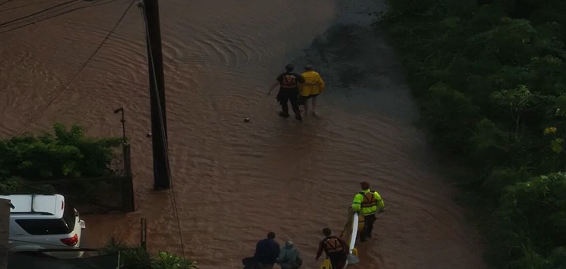 La represa de Wahiawa, construida en 1906 y reconstruida en 1921, no ha recibido actualizaciones clave desde 2009 (Captura de video)