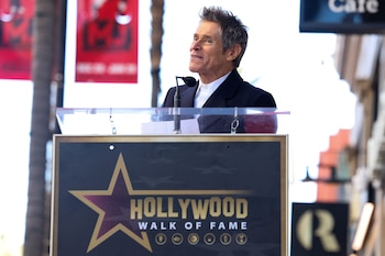 Willem Dafoe en la inauguración