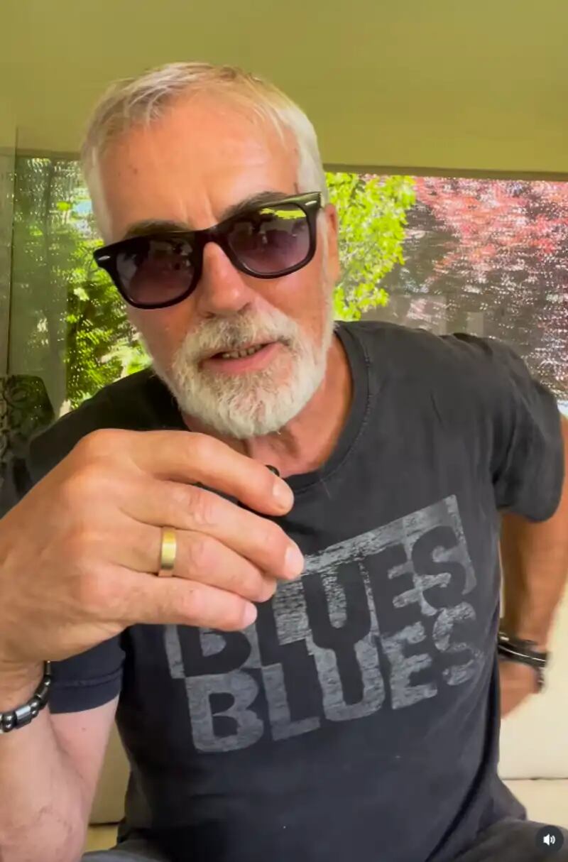 David Cantero en un video compartido en sus redes sociales (@david_cantero_informativos).