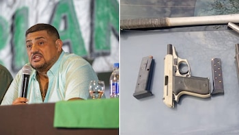 Detuvieron al secretario general de la UOM de Quilmes: tenía dos armas de fuego y cuchillos