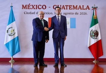 México y Guatemala acordaron convocar una reunión plenaria de la Comisión Binacional para dar seguimiento a los proyectos y buscar avances antes de cerrar 2026.