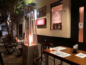gastronomía en patios y terrazas