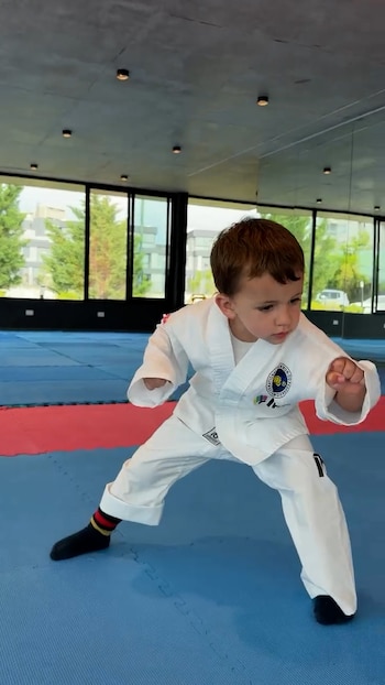 Luca Cubero también demostró su