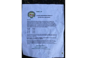 Las disidencias mencionan las placas