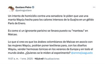 Con este mensaje, el presidente