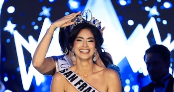 Luisa Paola Pineda Barahona luce la deslumbrante corona de Miss Universe Honduras 2026 tras lograr su ansiado triunfo en su segundo intento en el certamen (Cortesía: La Prensa).