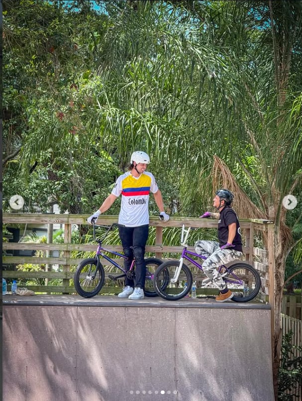 El ciclista mostró una evolución favorable con la reducción de la sedación y señales de recuperación de la conciencia - crédito Instagram/@RobinmezaBMX
