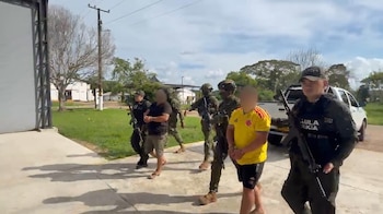 Las capturas en Puerto Leguízamo, Puerto Caicedo y La Hormiga se concretaron con información de inteligencia de la Regional de Contrainteligencia Naval - crédito prensa Armada de Colombia