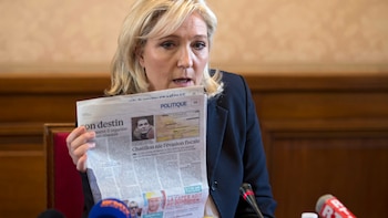Marine Le Pen en el