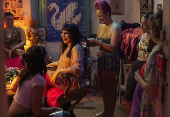 Cecilia Roth como Moria (Crédito: Alina Schrwarcz / Netflix ©️2026)