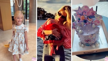 Luciana Salazar celebró los 8