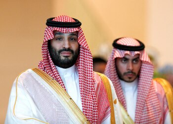El príncipe Mohammed bin Salman,